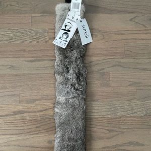 Surell Real Fur Headband or Scarf